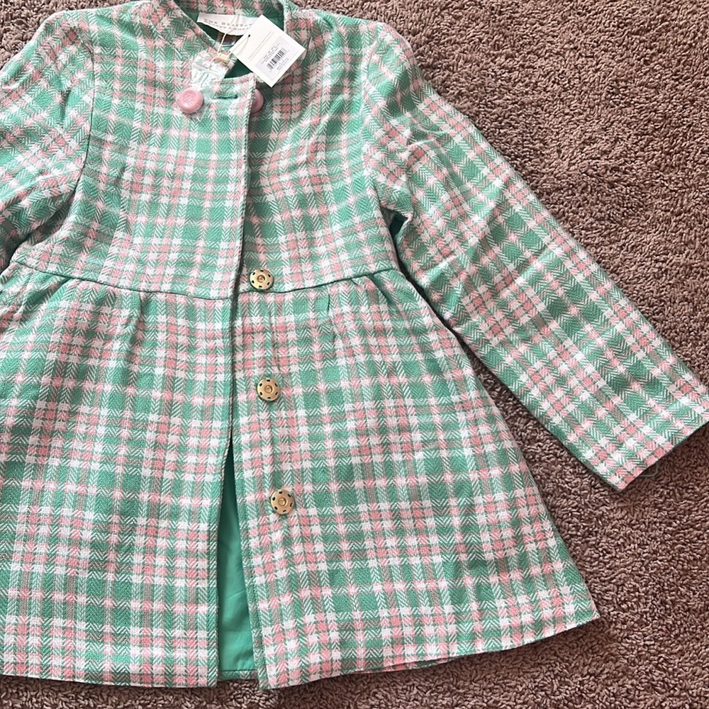 12 Year. The Beaufort Bonnet Company Penelope Peacoat. NWT. - Picture 3 of 7